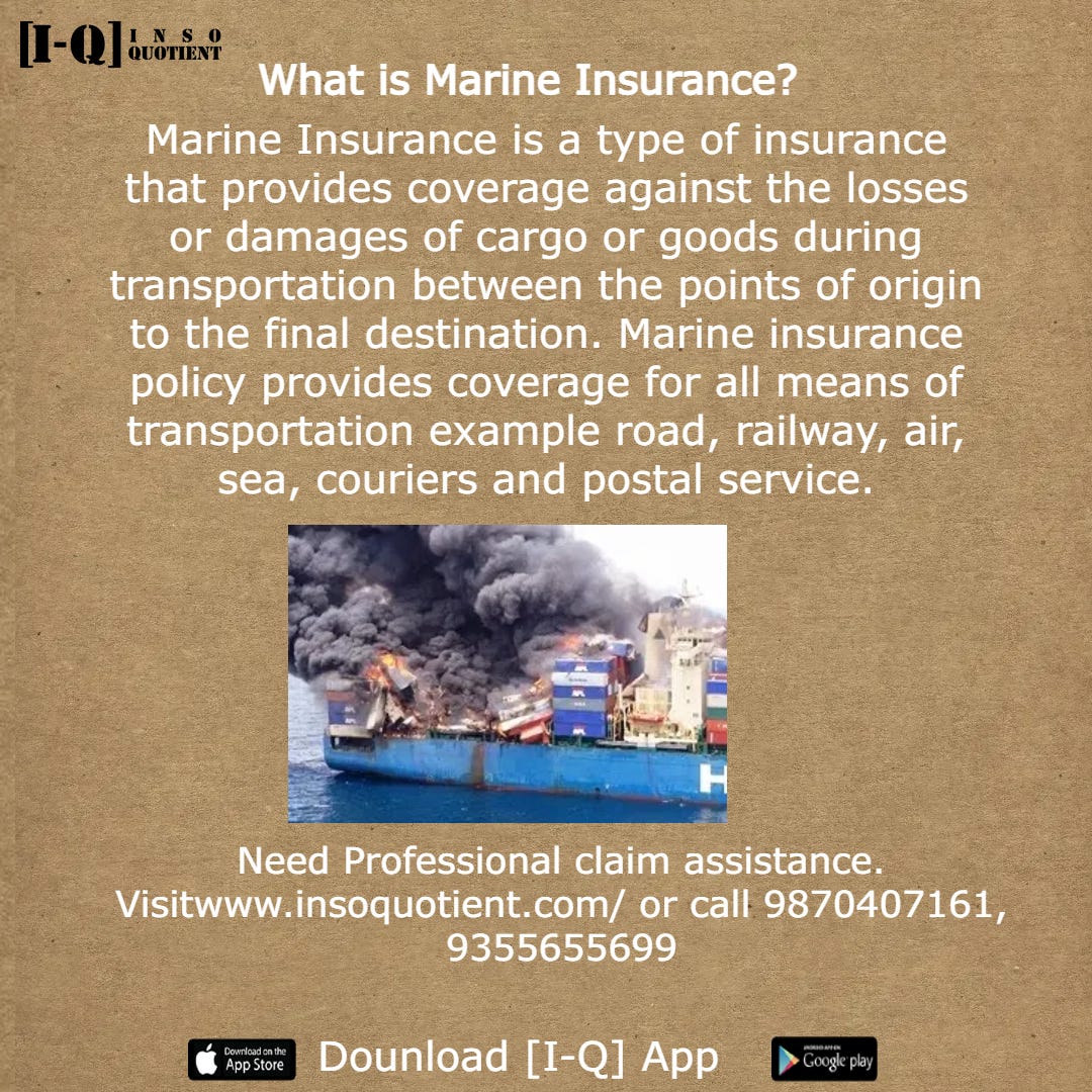 What is the concept of marine insurance? | by Inso Quotient | Medium