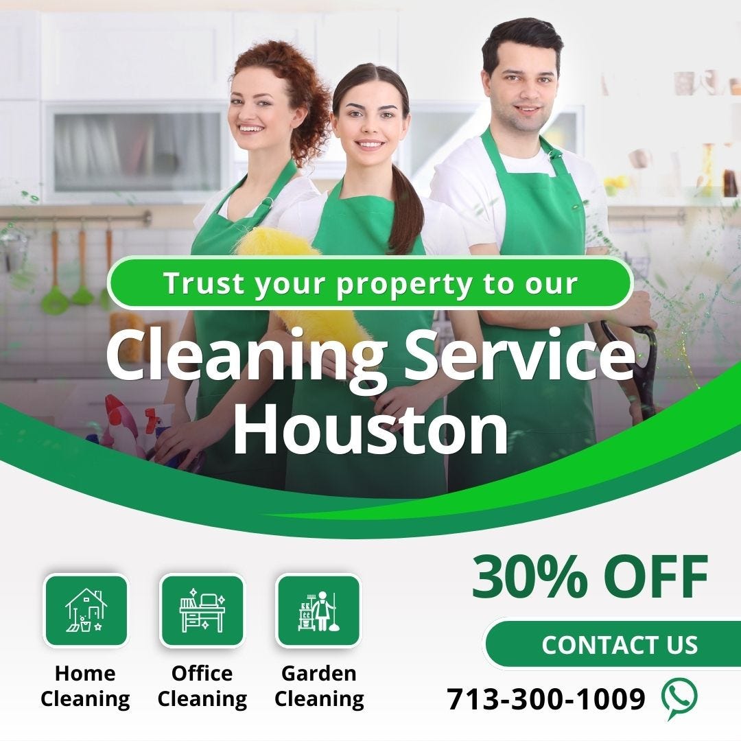 Cleaning Service Houston brainfoster technologies Medium