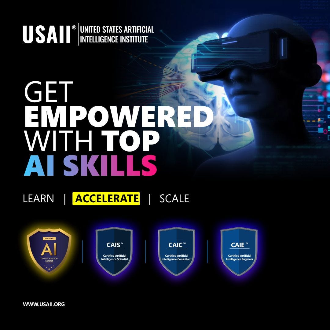 Best AI Certifications 2024 AI skills USAII® United States Artificial Intelligence