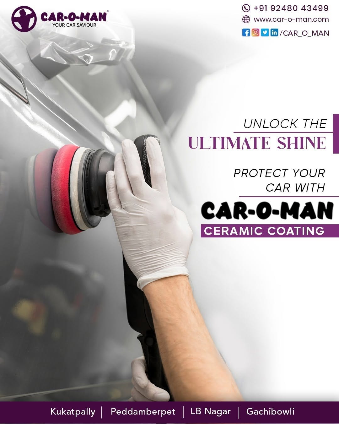Car Ceramic Coating in Hyderabad for Ultimate Protection