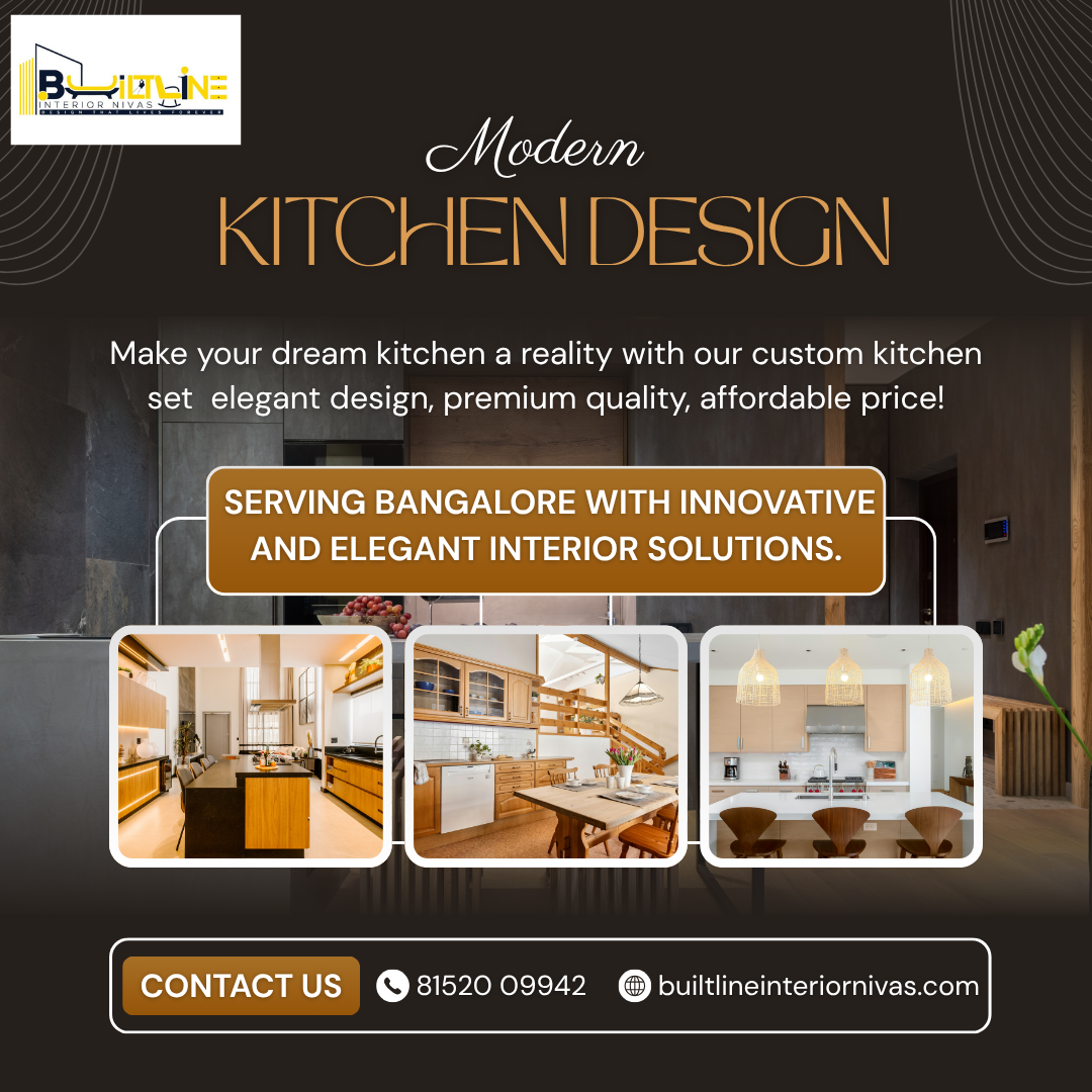 Modular Kitchen Design Bangalore: The Future of Functional and Elegant Living