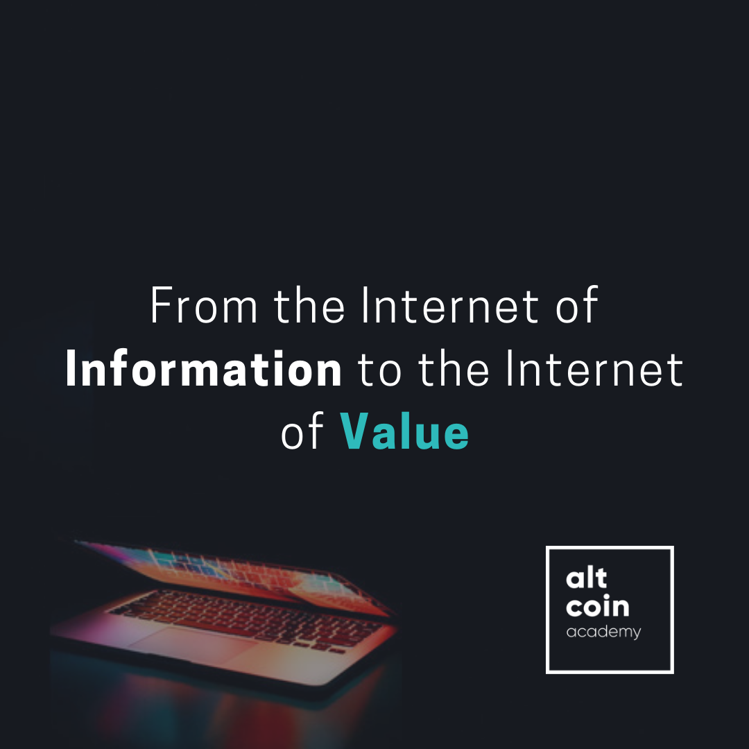 From the Internet of Information to the Internet of Value | by ...