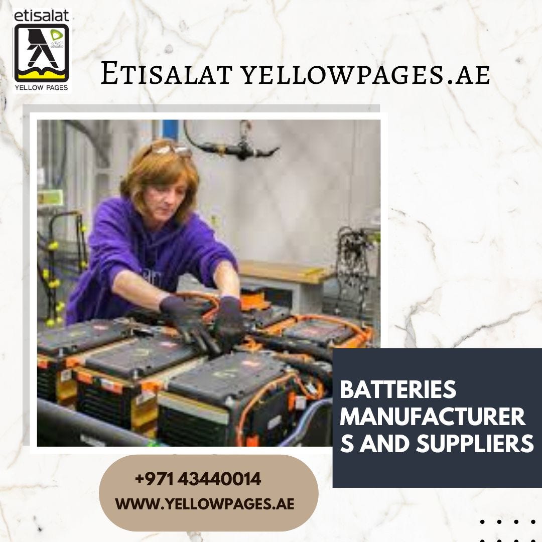 Leading Batteries Manufacturers and Suppliers in UAE Shaif Medium