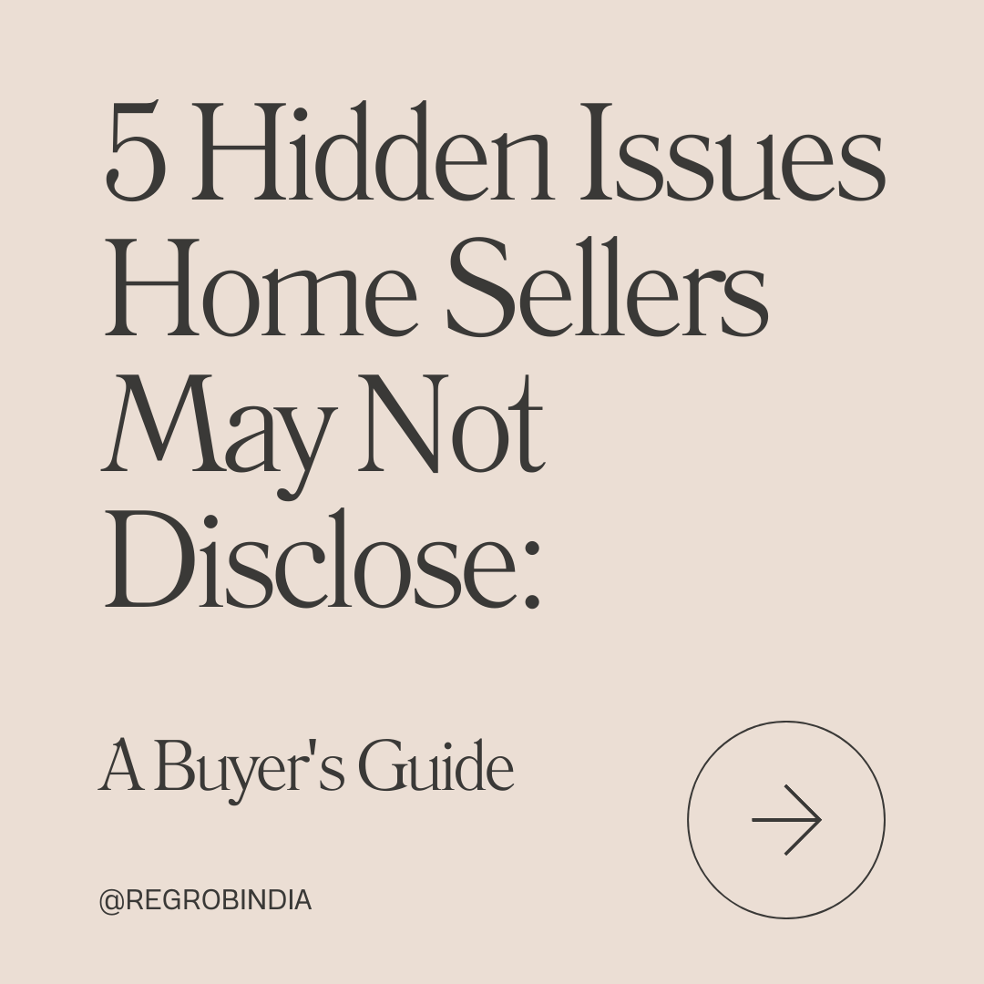 Five Hidden Issues Home Sellers May Not Disclose Medium