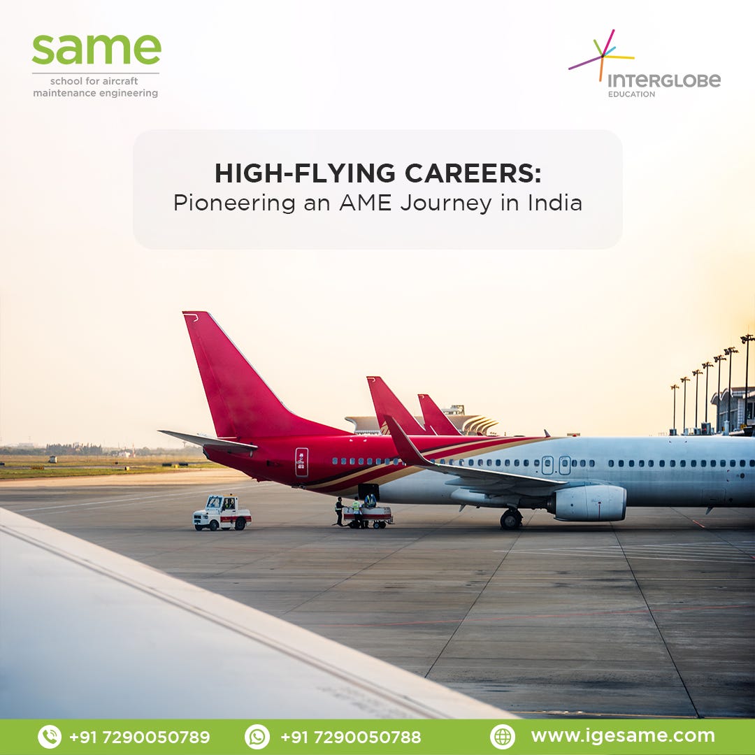 HighFlying Careers Pioneering an AME Journey in India Igesame Medium