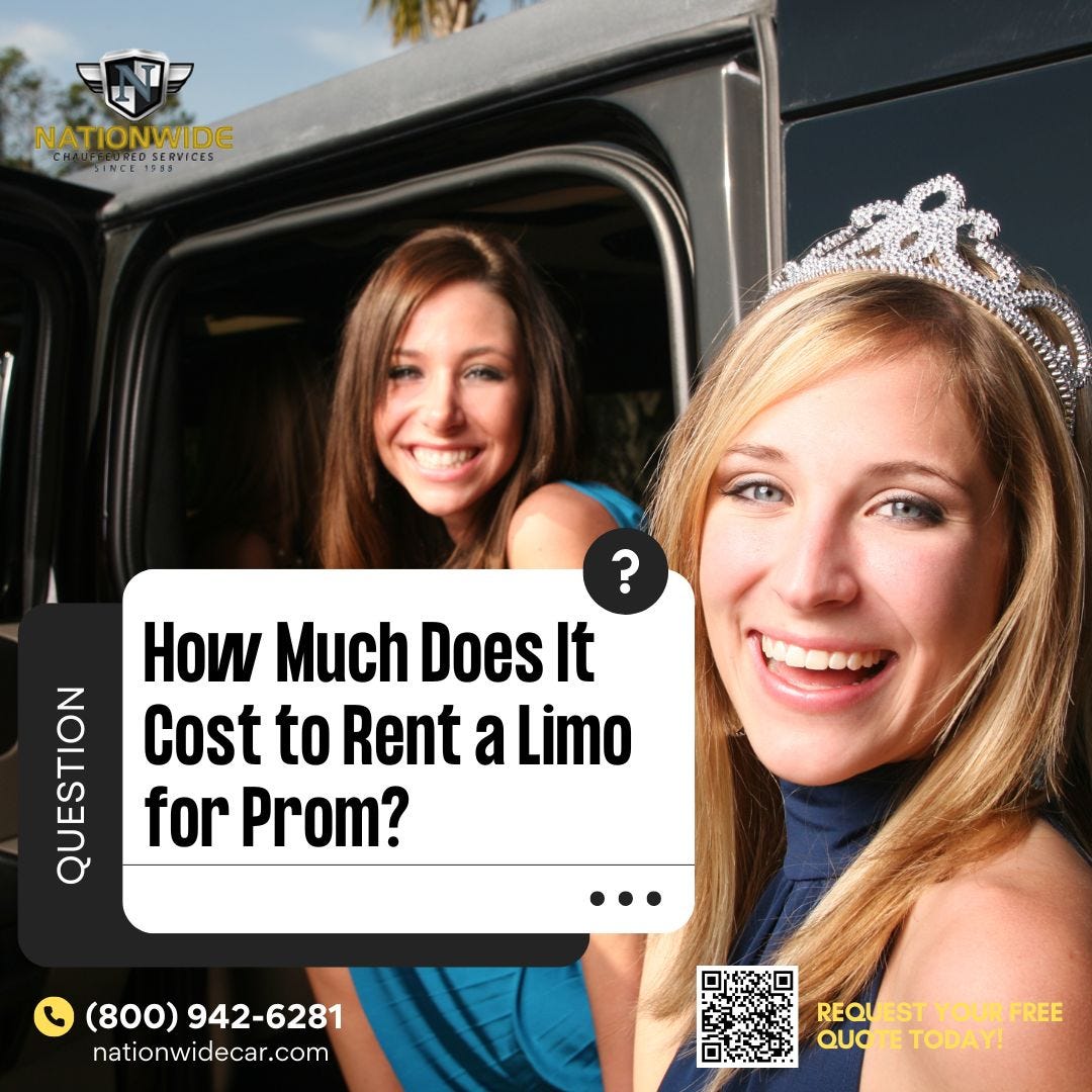 How Much Does It Cost to Rent a Limo for Prom? by