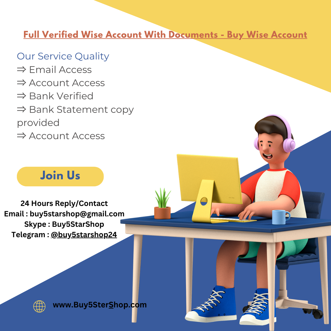 Buy Verified Wise Account — Best 100 US UK Verify Accounts by John