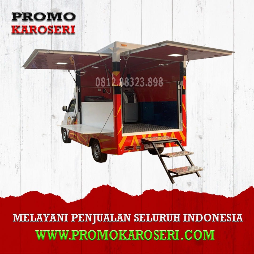 Mobil Toko Dan Food Truck Karoseri Truck Medium