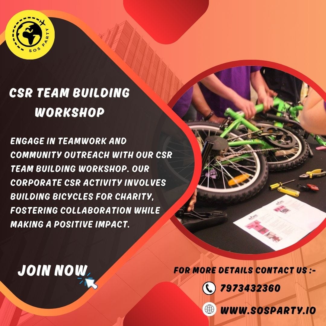 CSR Team Building Workshop - sk vishesh - Medium