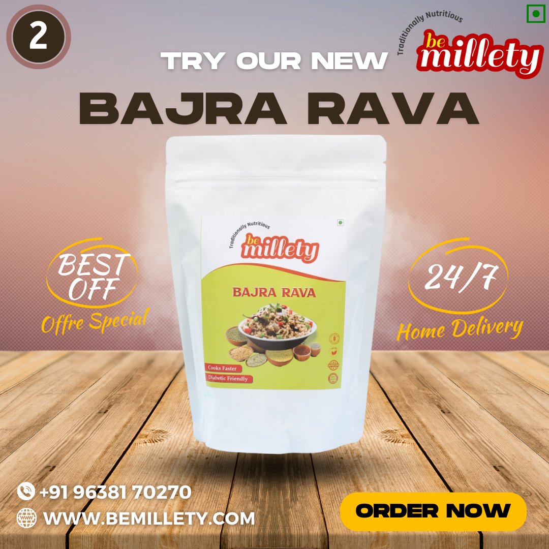 Special Offer on Bajra Rava - Bemillety - Medium