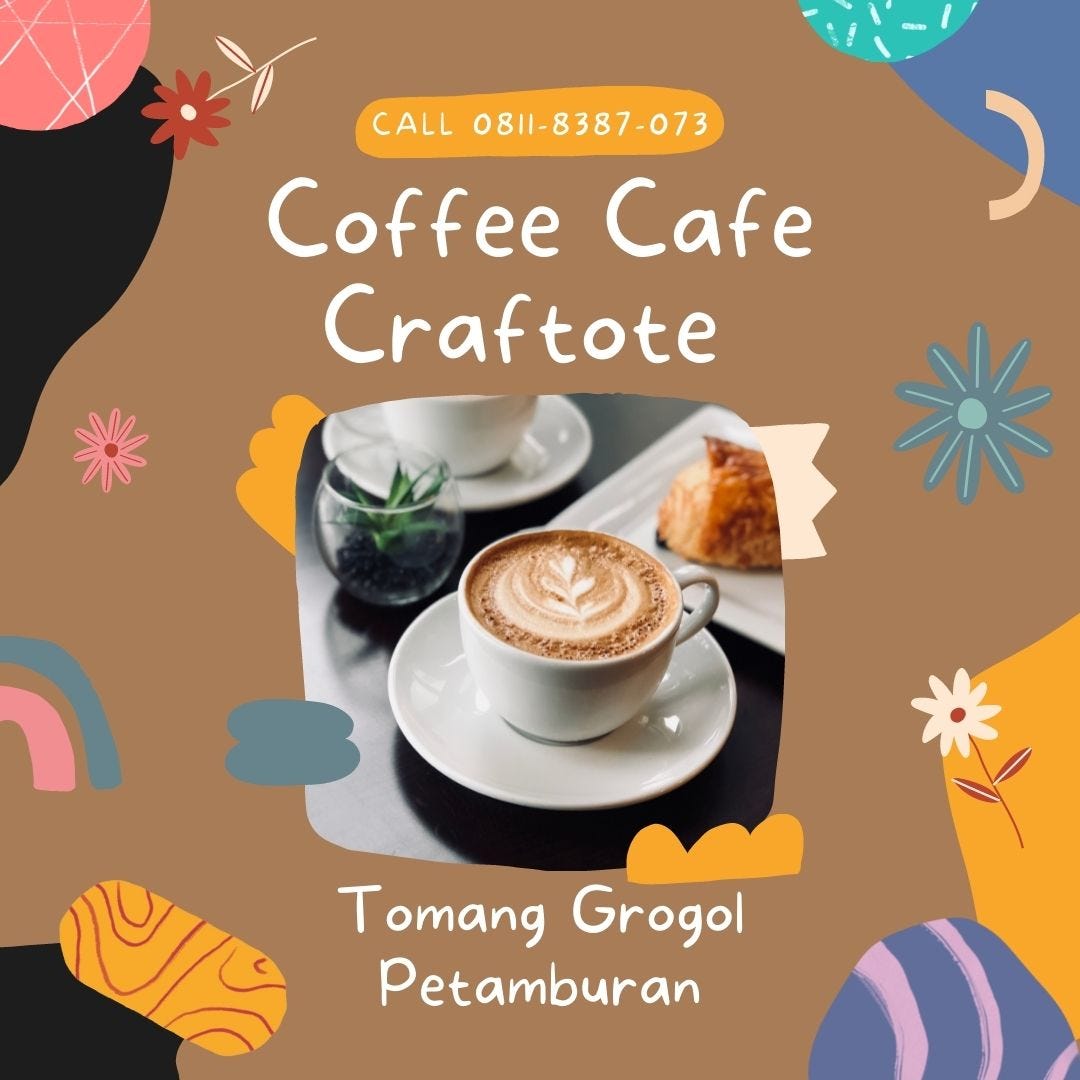 NGOPI SANTUY, Call 0811–8387–073, Craftote Coffee Di Tomang Grogol Petamburan