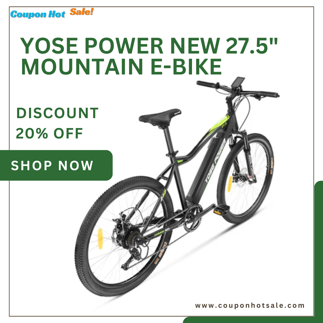 Unlock Savings with Yosuda Bikes Coupon Code by couponhotsale May