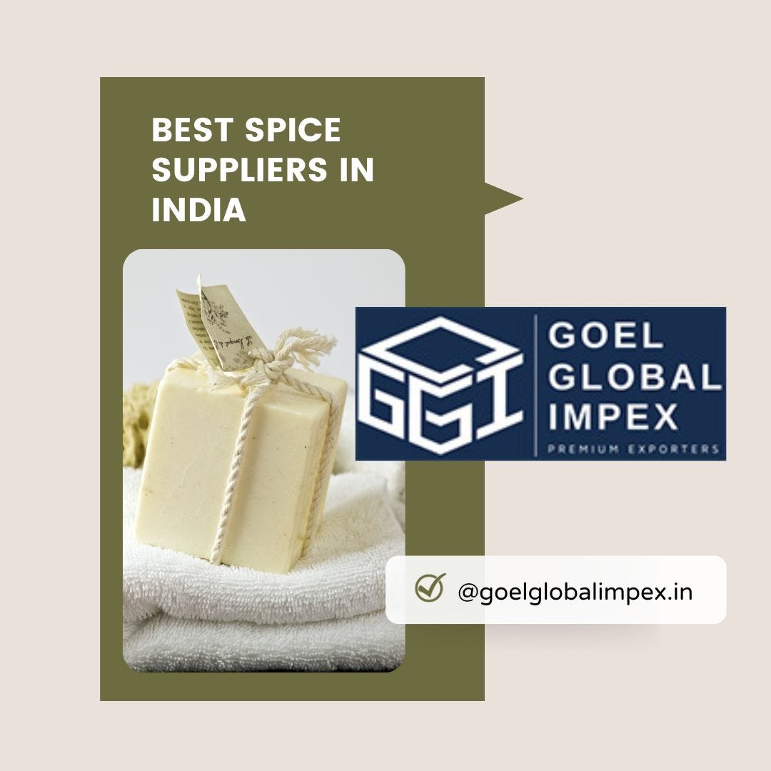 Get Into the World of Spice Suppliers and Exporters by Goel Global