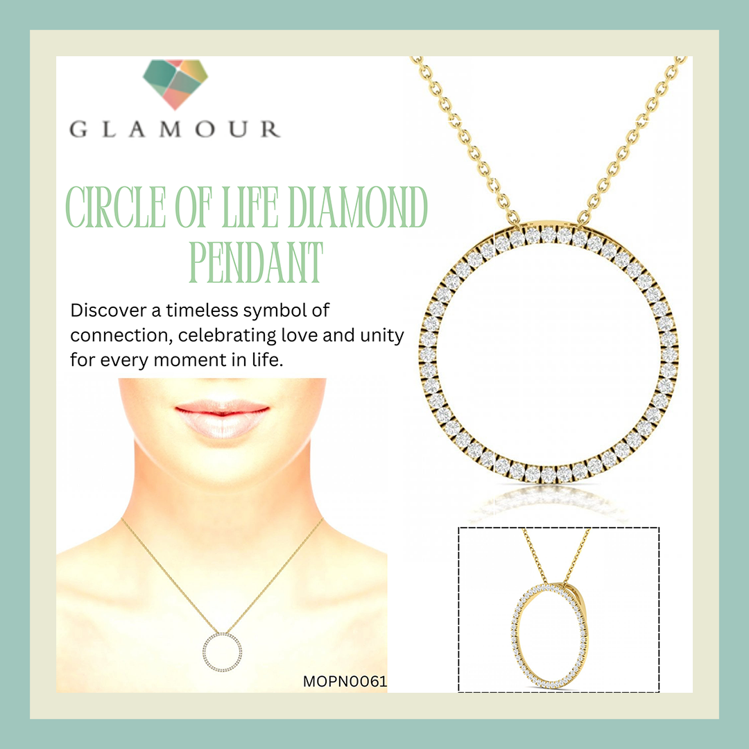 Circle of Life Diamond Pendant from Glamour Jewellers