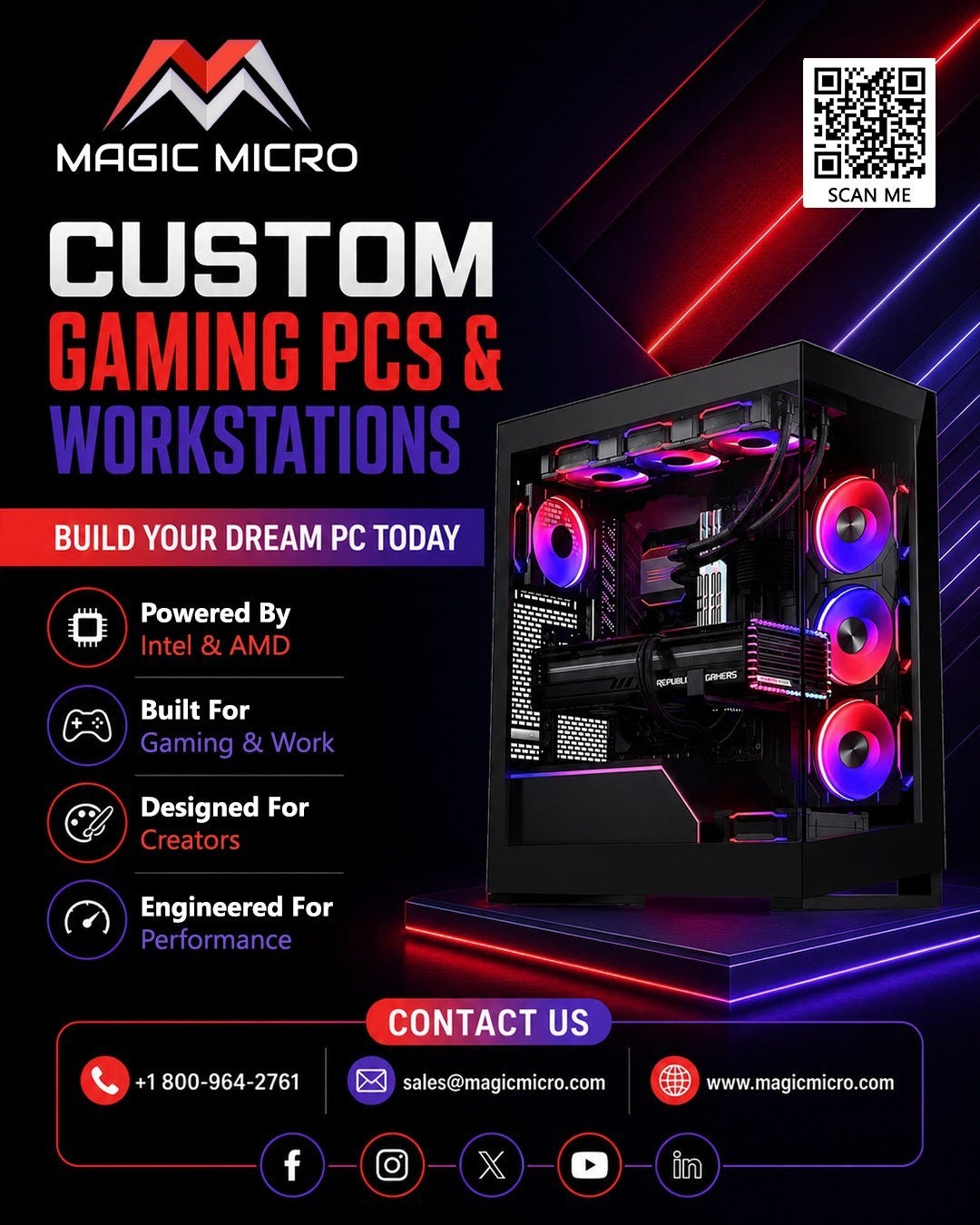 Build Your Dream Gaming PC or Workstation