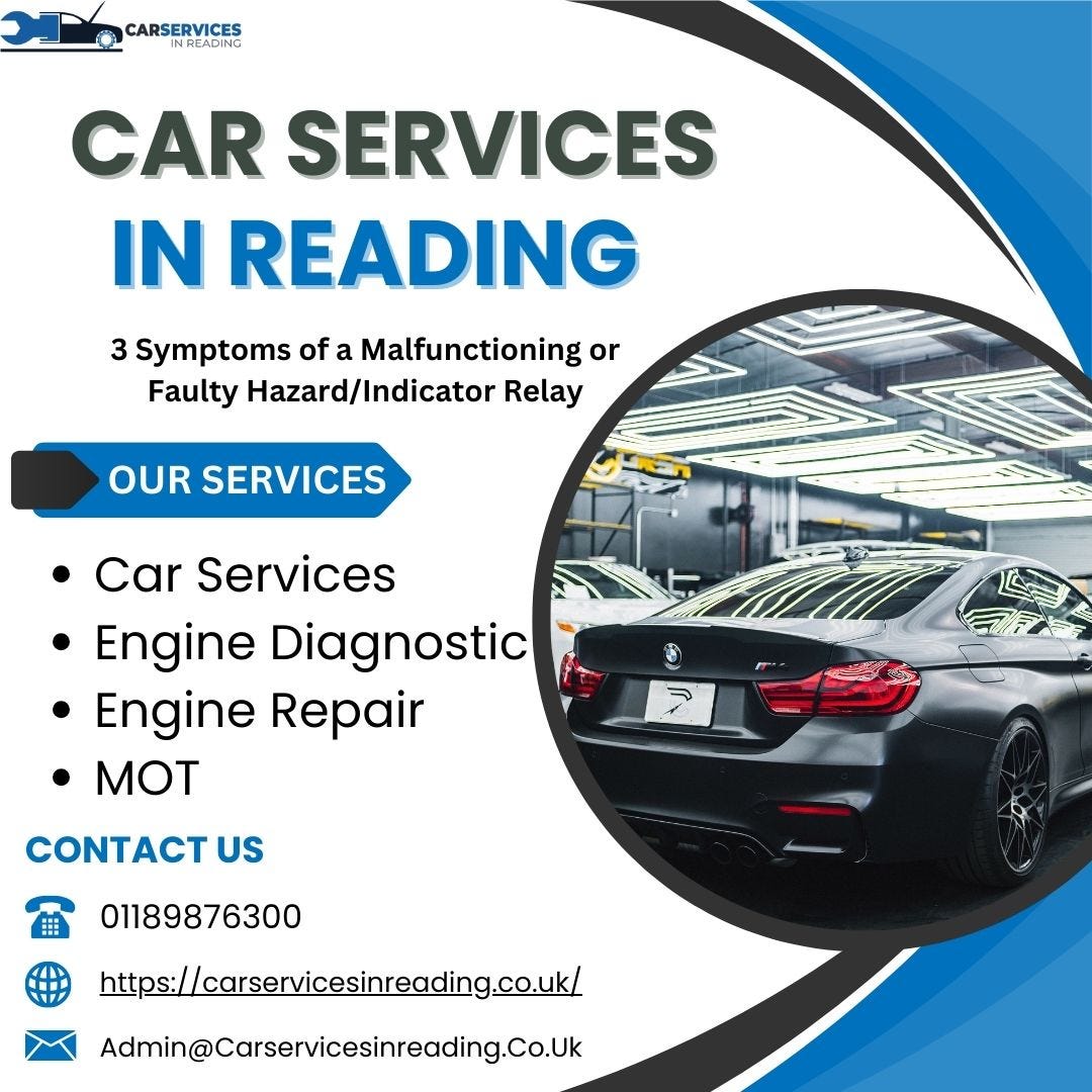 3 Symptoms of a Malfunctioning or Faulty Hazard/Indicator Relay by