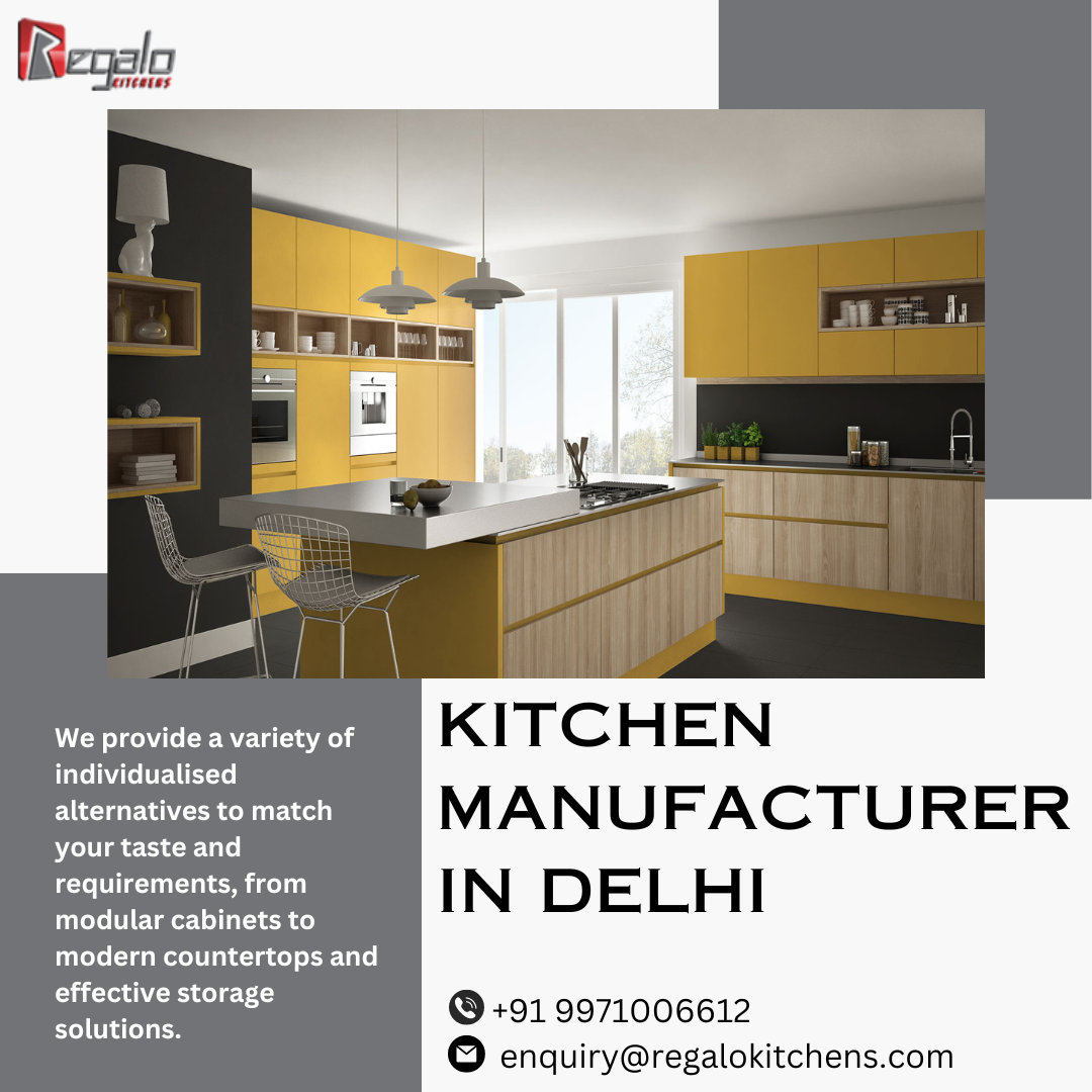 Kitchen manufacturer in delhi | regalokitchens - Vikash Kumar - Medium