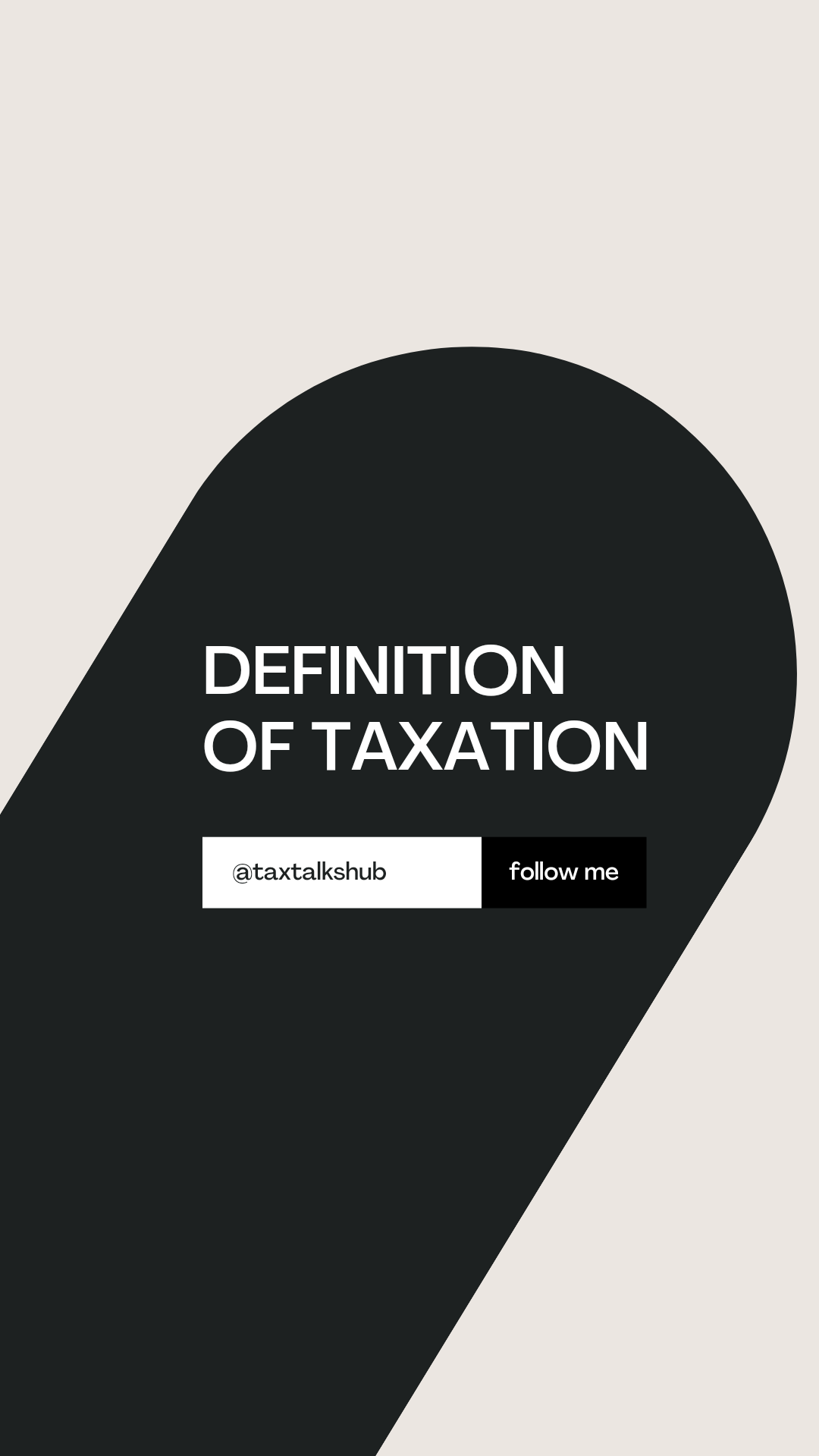 Taxation is the way governments collect money to fund public services