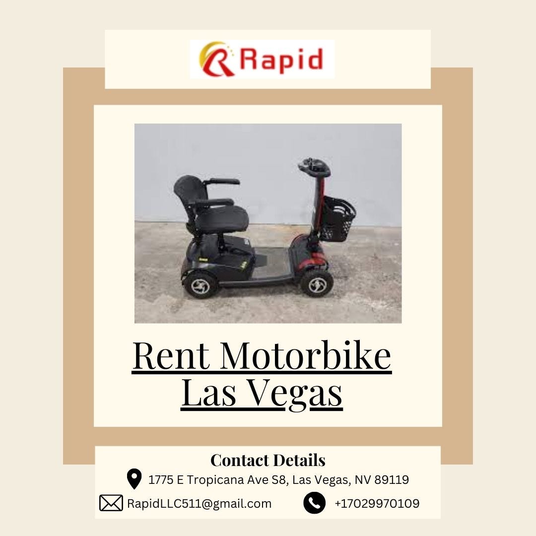 Mobility Scooter Las Vegas — Rapid LLC Rapid LLC Medium