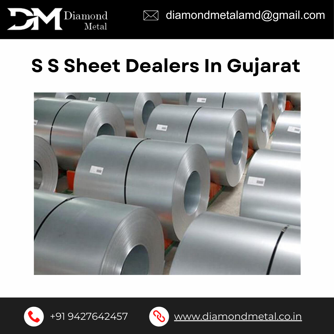 Diamond Metal Leading SS Sheet Dealers and Manufacturers in Gujarat by Diamond Metal May