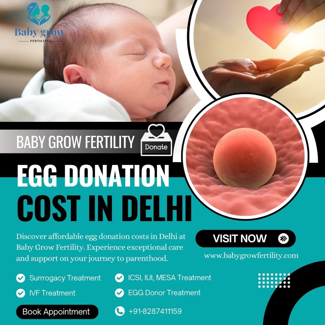 Understanding Egg Donation Costs in Delhi What to Expect with Baby