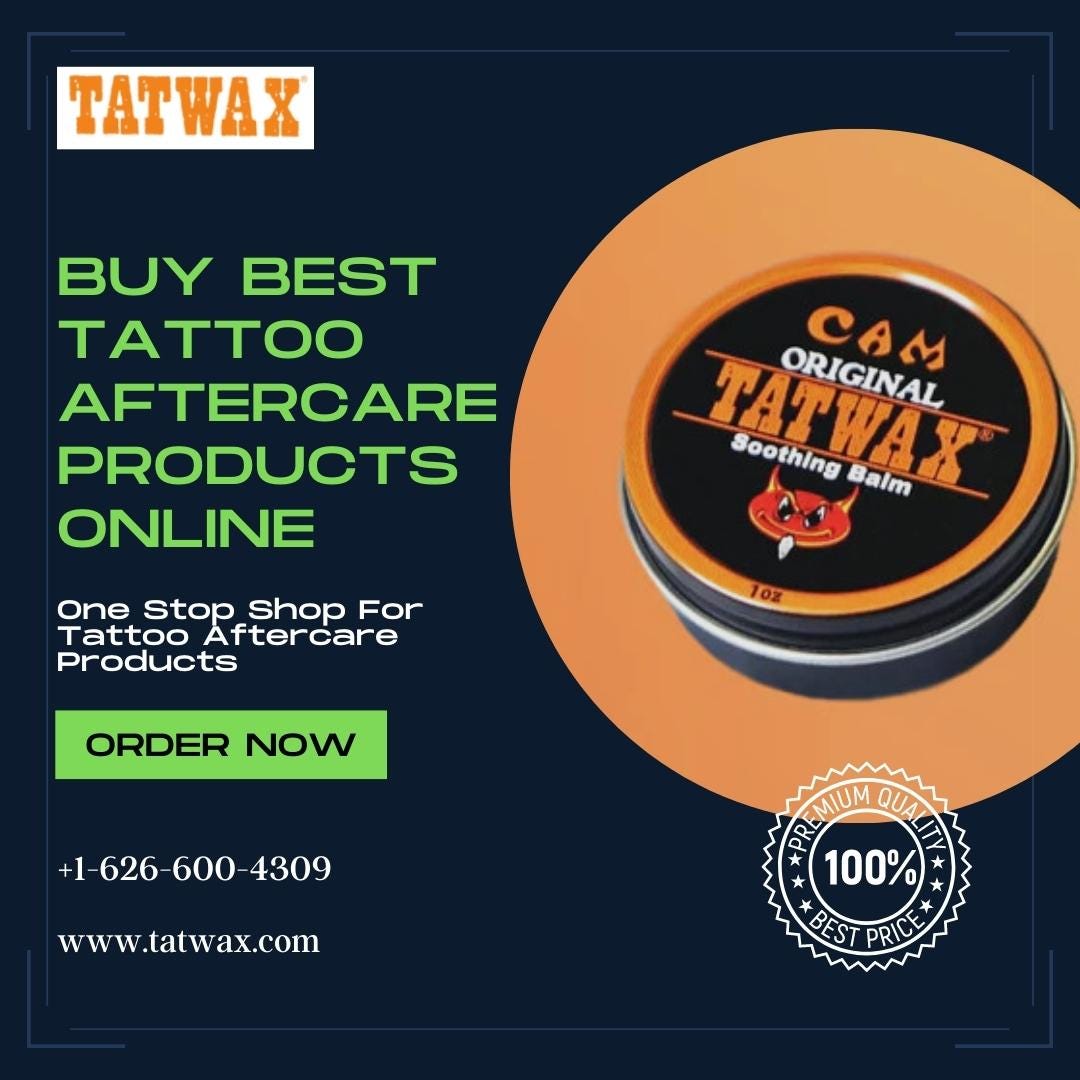 Buy Best Tattoo Aftercare Products Online Tatwaxusa Medium