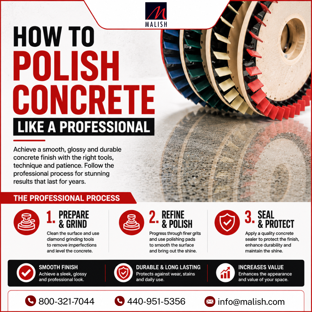 How to Polish Concrete Like a Professional: From Surface Prep to Final Shine