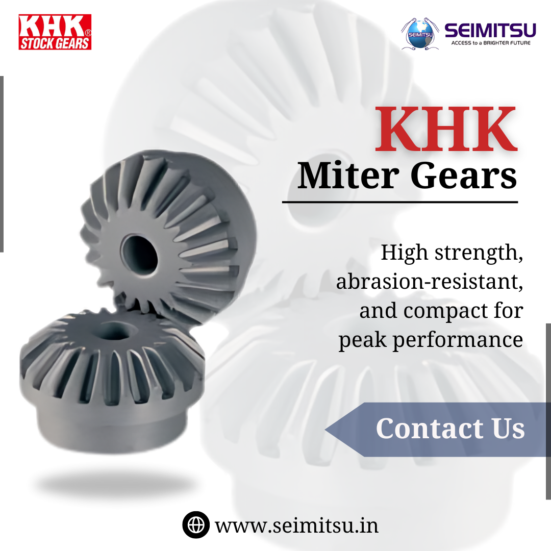 KHK Miter Gears: Precision and Power for Your Applications