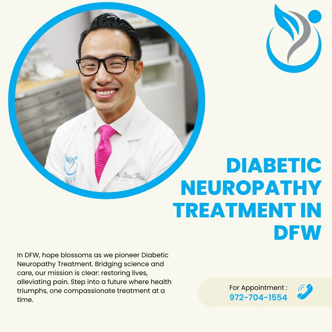 Diabetic Neuropathy Treatment in DFW Advanced Nerve and Health Center