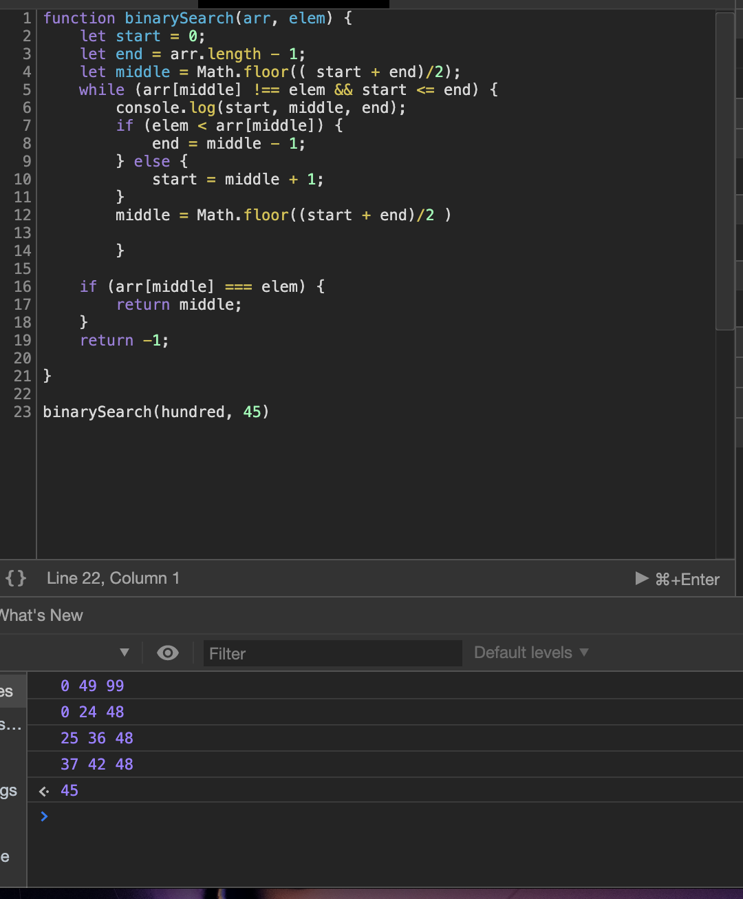 Binary Search. A binary search only works on sorted… | by Catherine  Batsoula | Medium