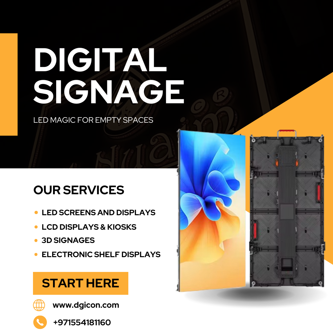 DIGITAL SIGNAGE. Digital signage is using electronic… by Dgicon LED