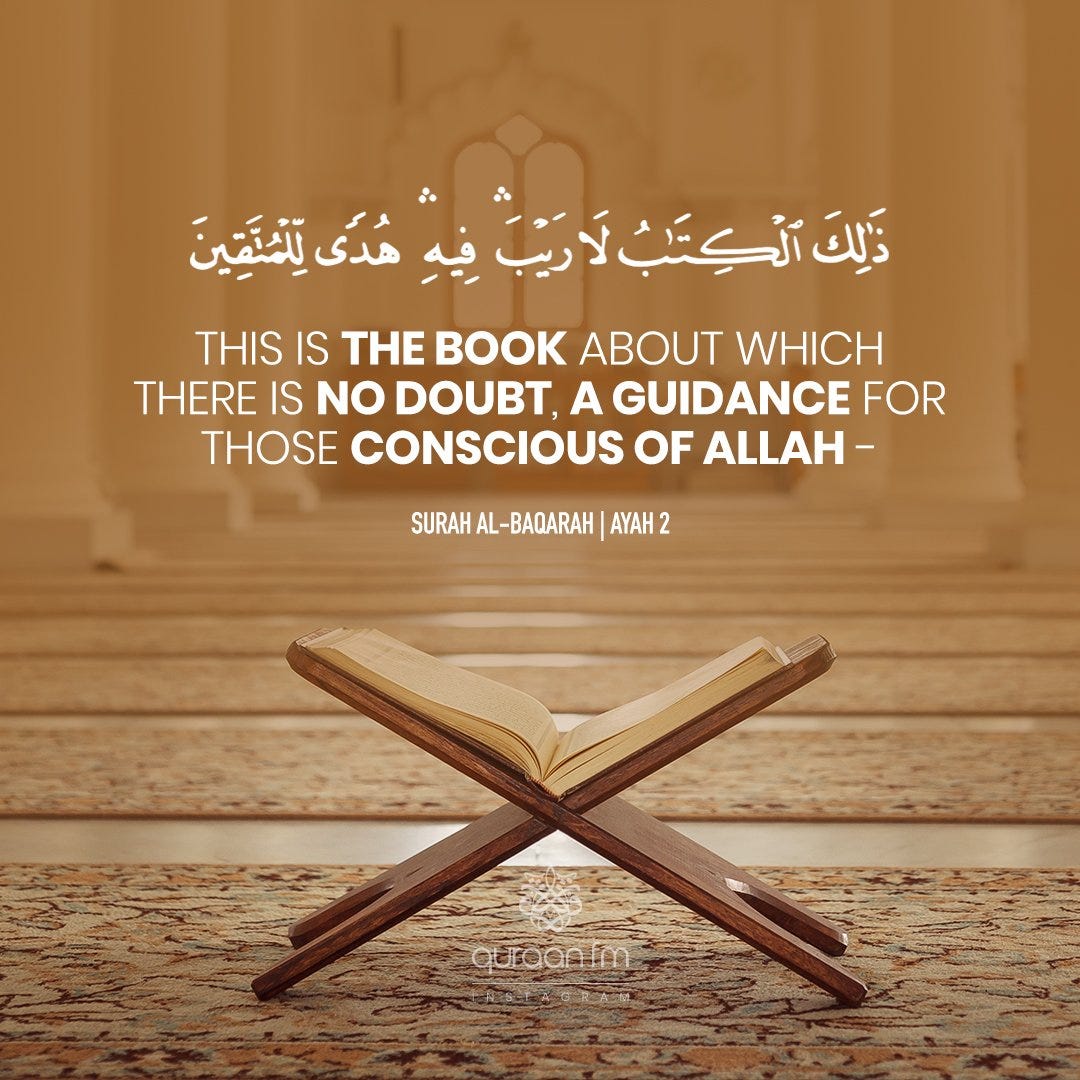 Follow the word of Allah because that's the only reality