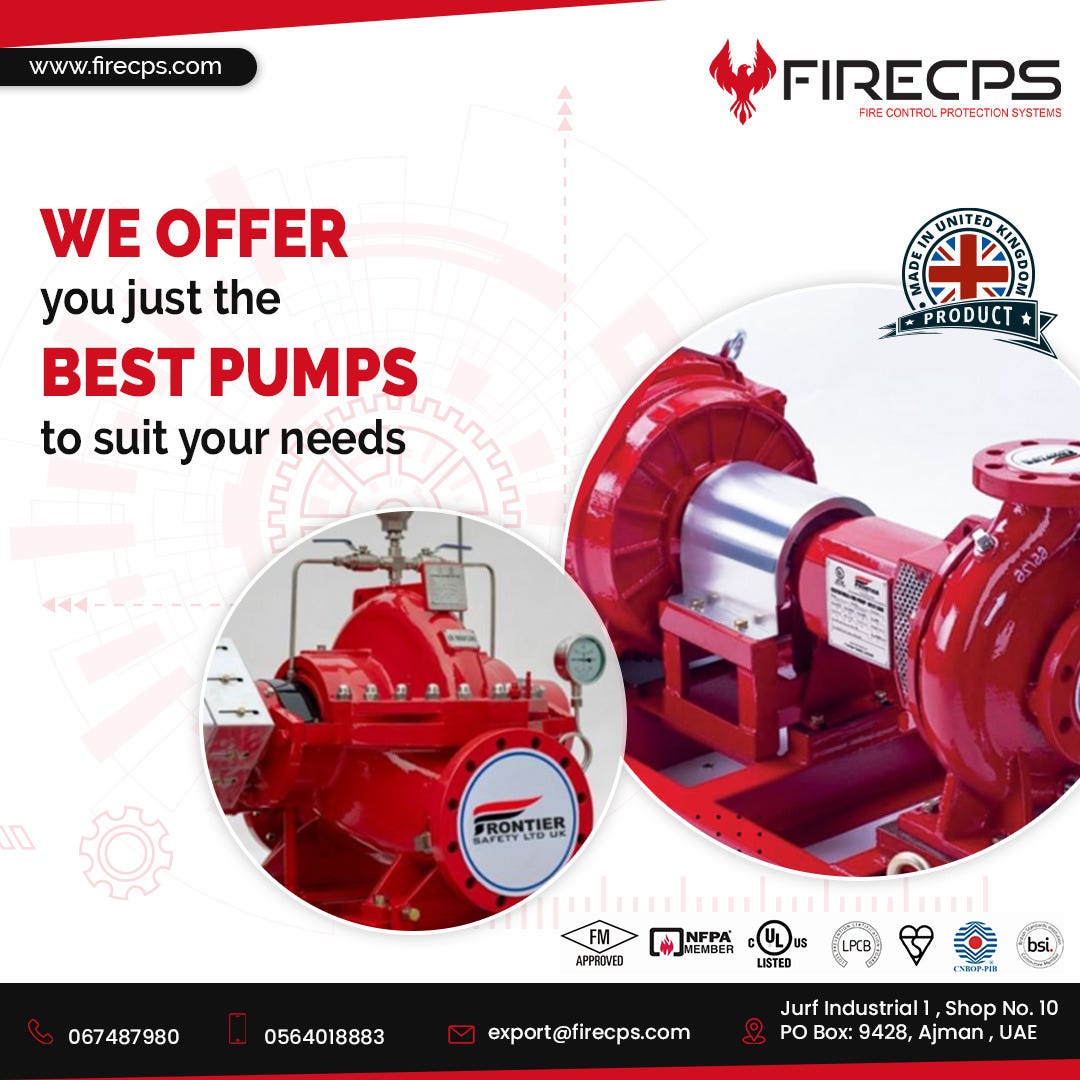 FEATURES — horizontal split case fire pump with FIRECPS by Firecps