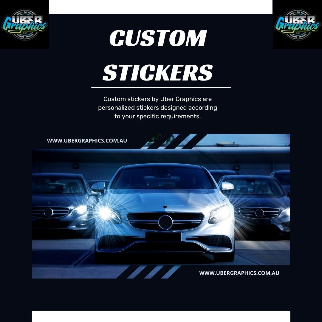 Best Designed Custom Stickers Uber Graphics Uber Graphics Medium