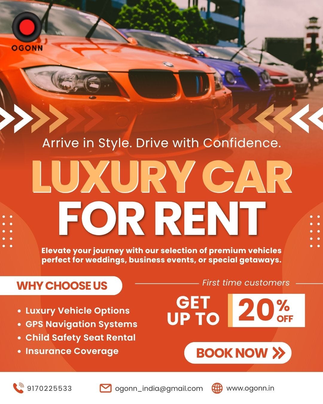 Best Car Rental in Kanpur | Ogonn.in Diwali Offer — Book Now & Save Big!