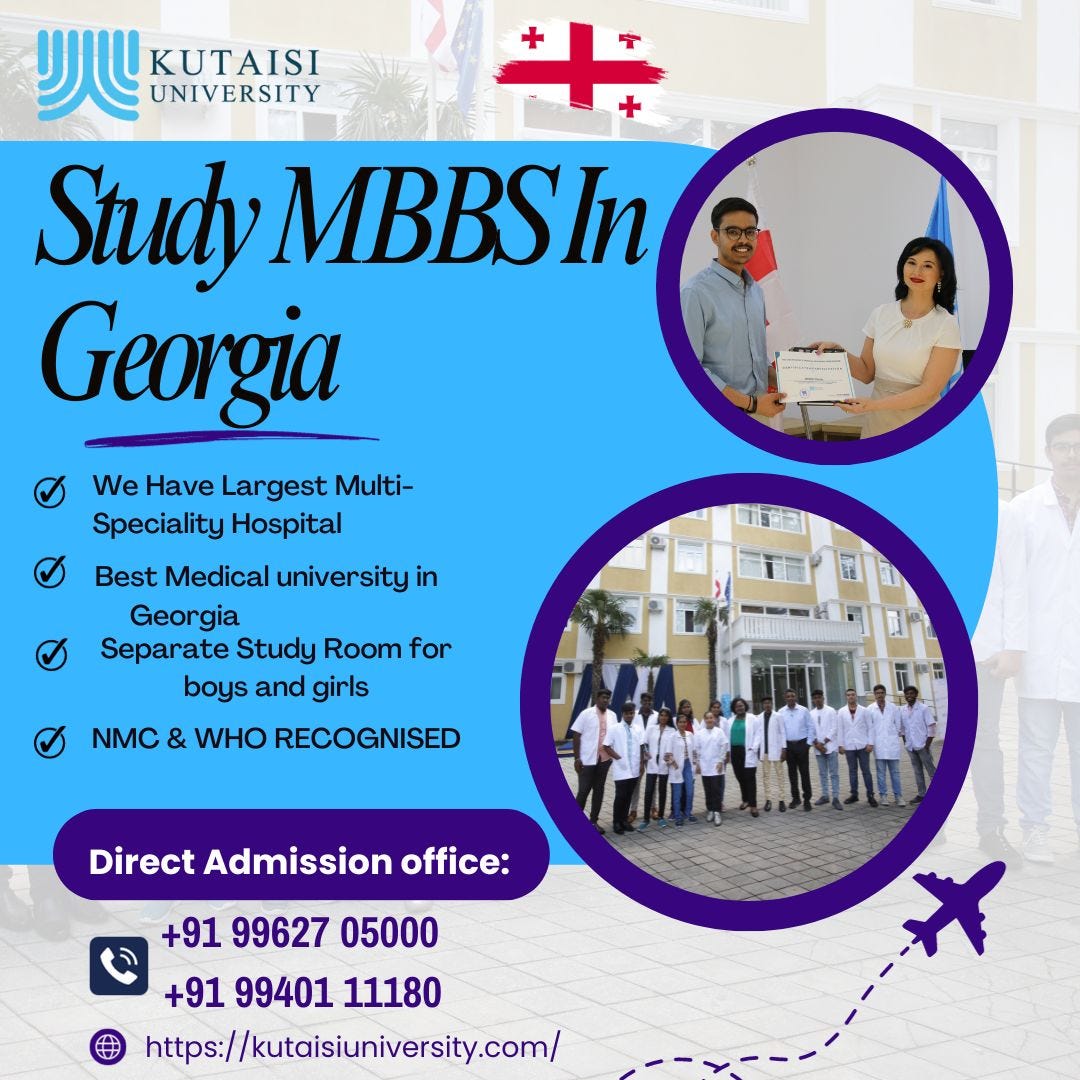 Study MBBS/MD in Georgia Kutaisi Medical University 1.65 Lakhs Per Semester - Royalnextseo - Medium