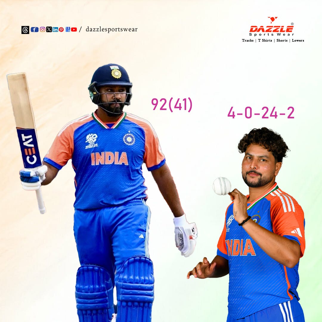 ICC Men’s T20 World Cup 2024 Dazzle Sports Wear Medium