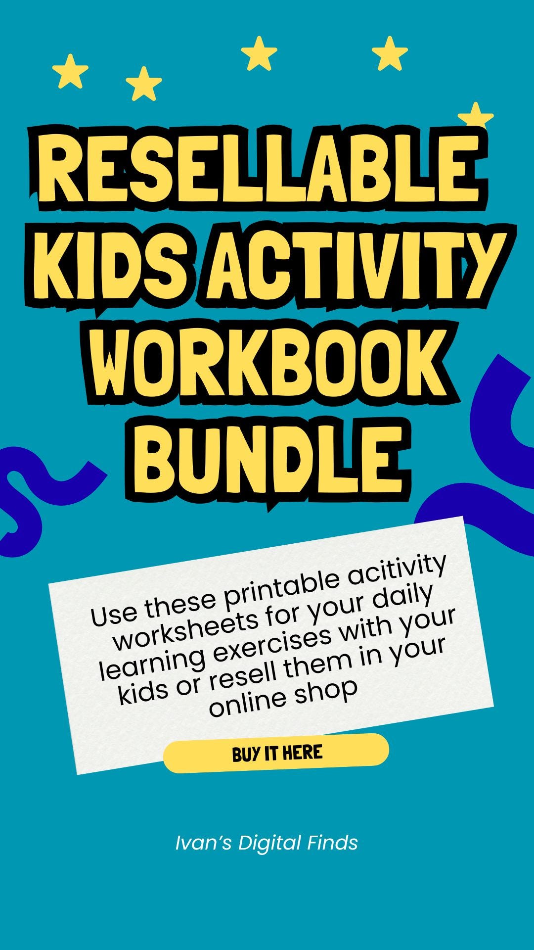 Unlimited Downloadable Activity Bundles for Kids