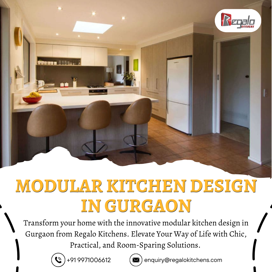 Modular Kitchen Design In Gurgaon | Regalo Kitchens - Regalo Kitchens - Medium
