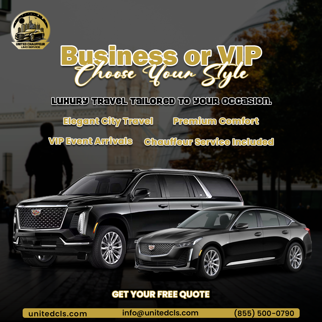 Business or VIP Luxury Chauffeur Ride Service