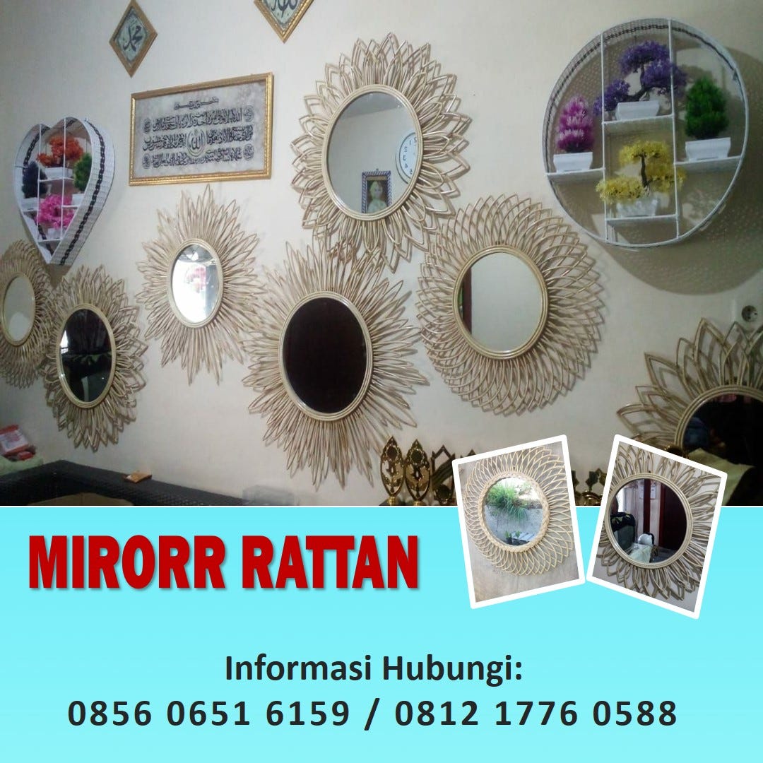 Call/WA 0856 0651 6159 Rattan Round Mirror Hobby Lobby by