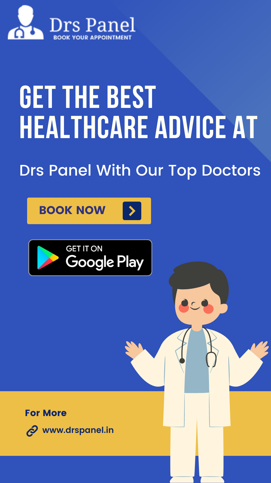 Get The Best Healthcare Advice at Drs Panel With Our Top Doctors by