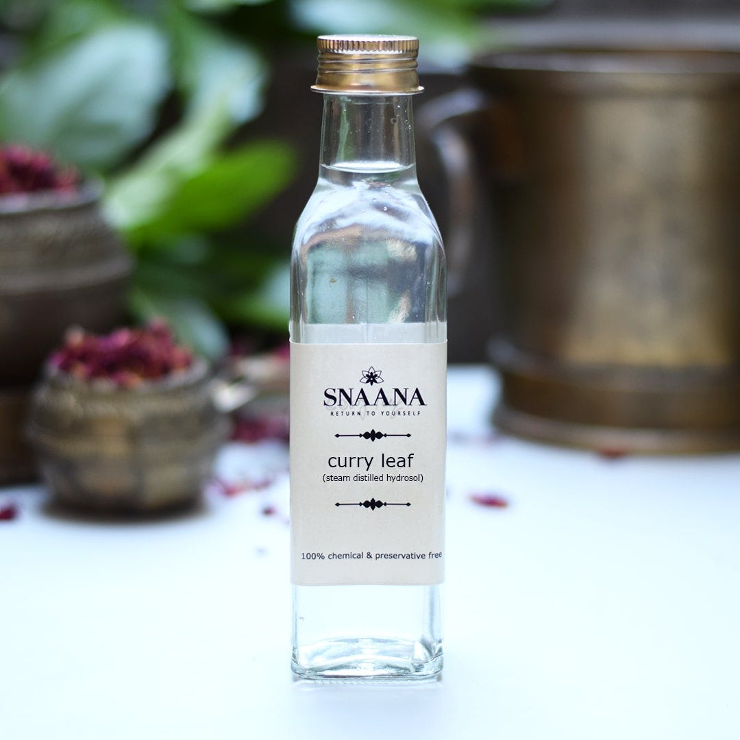 Curry Leaf Hydrosol The MultiPurpose Elixir for Acne Toning, Skin