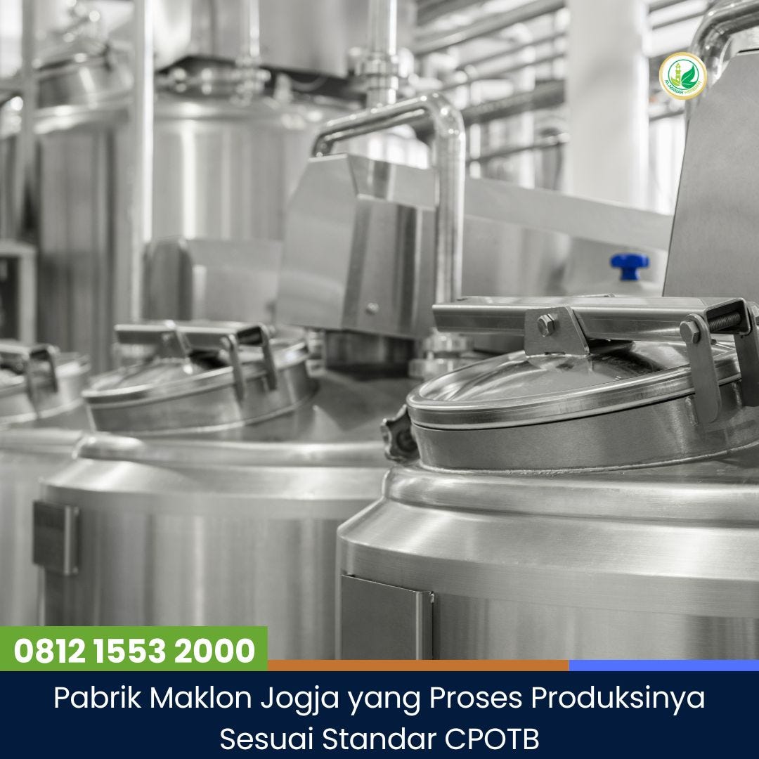 Pabrik Maklon Jogja yang Proses Produksinya Sesuai Standar CPOTB