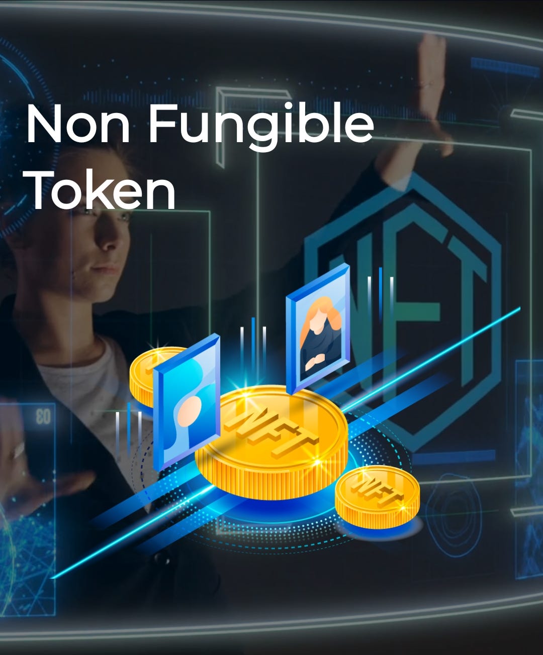 NFT What is NFT?. Exchange NFT exchanges take place… by GE COIN