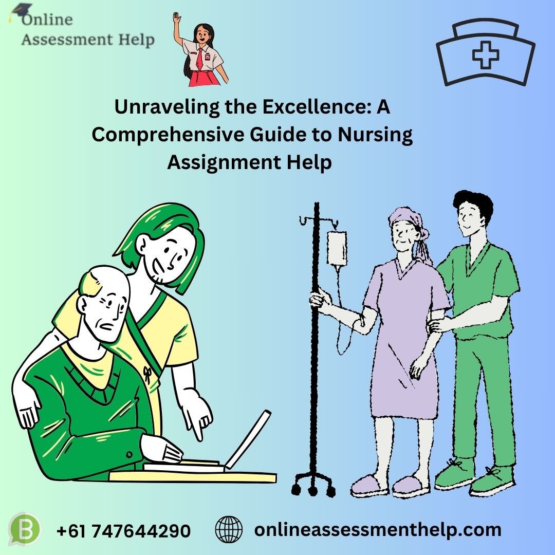 Unraveling The Excellence A Comprehensive Guide To Nursing Assignment Help By Assessment