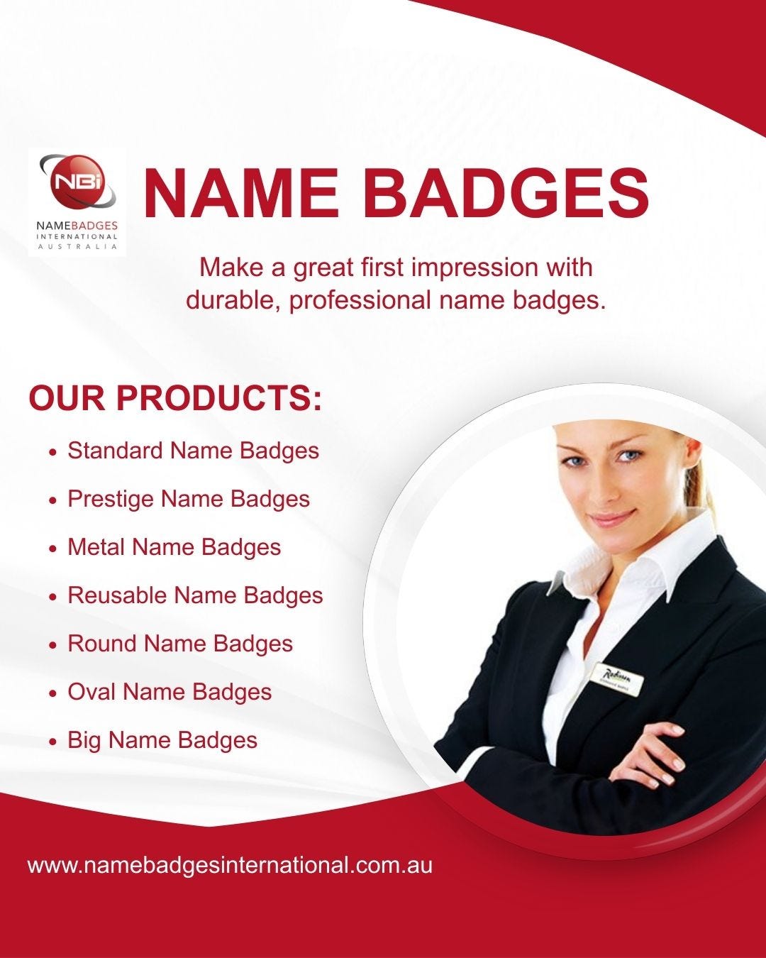 Premium Name Badges, School Badges & Prestige Badges in Australia