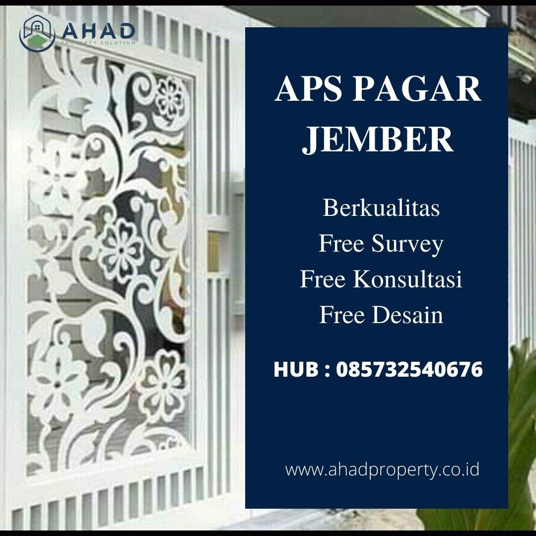 Jasa Pagar Minimalis Jember - As Desaininterior - Medium