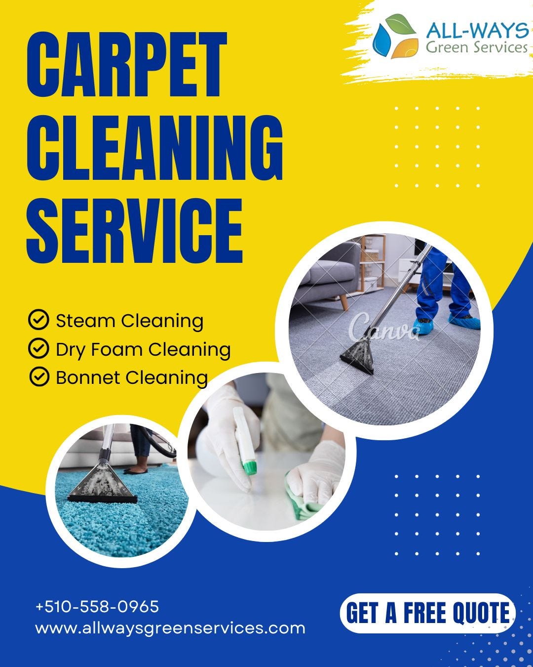 Scheduled Carpet Cleaning Services