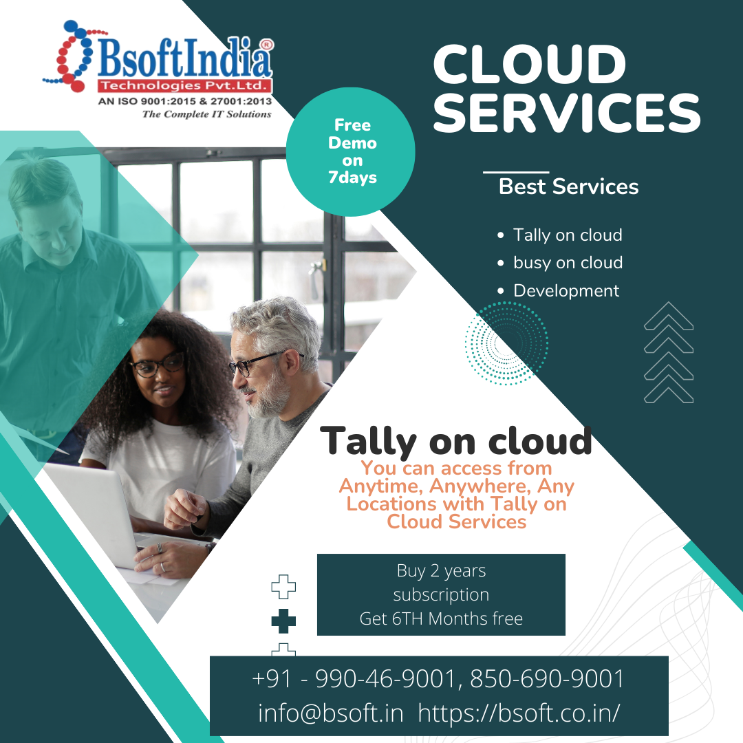 Tally on Cloud All IT solutions are provided in Kota Services. Kiranbsoft Medium